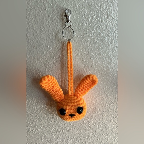 Crocheted Bunny Keychain/Bag Charm 🐰 - Picture 3 of 10
